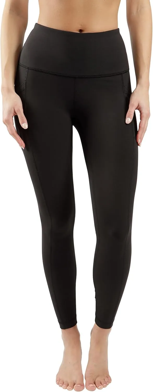 90 Degree By Reflex High Waist Tummy Control Interlink Squat Proof Ankle Length Leggings
