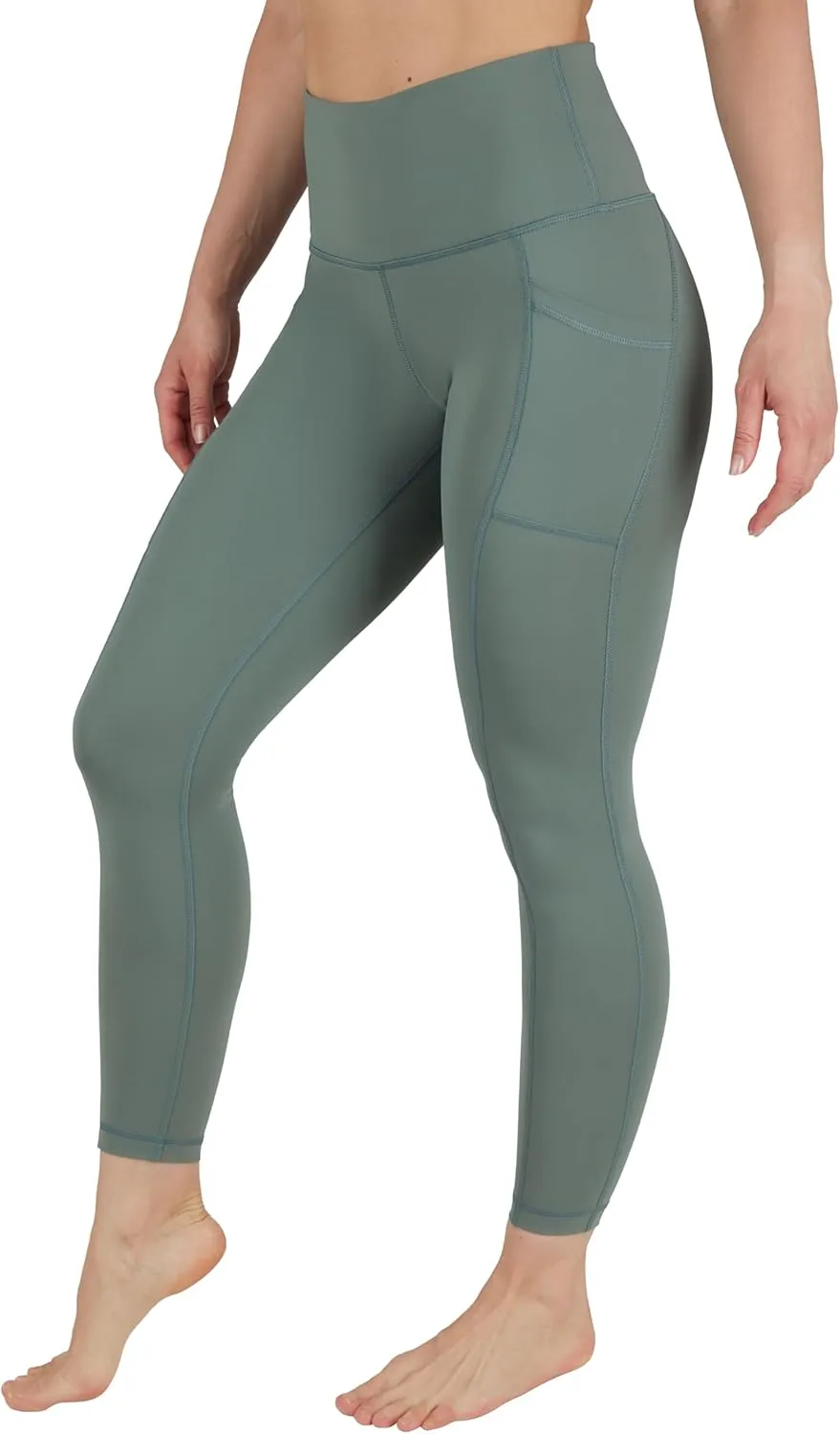 90 Degree By Reflex High Waist Tummy Control Interlink Squat Proof Ankle Length Leggings