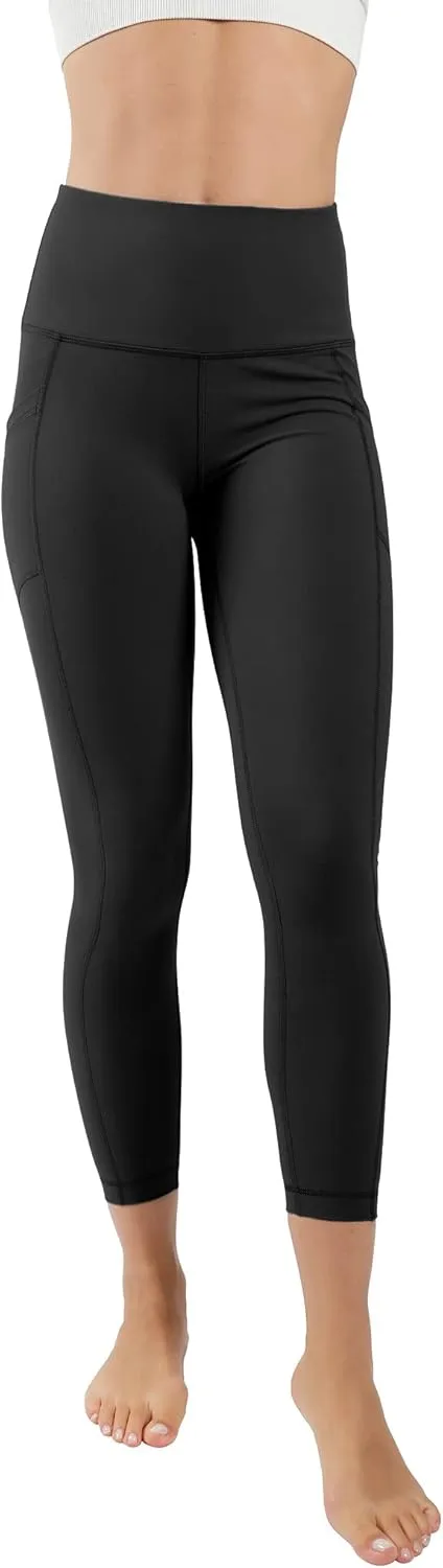 90 Degree By Reflex High Waist Tummy Control Interlink Squat Proof Ankle Length Leggings