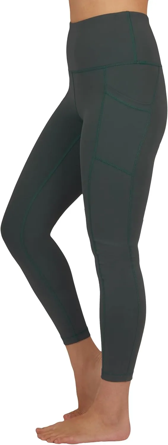 90 Degree By Reflex High Waist Tummy Control Interlink Squat Proof Ankle Length Leggings