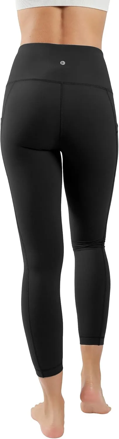 90 Degree By Reflex High Waist Tummy Control Interlink Squat Proof Ankle Length Leggings