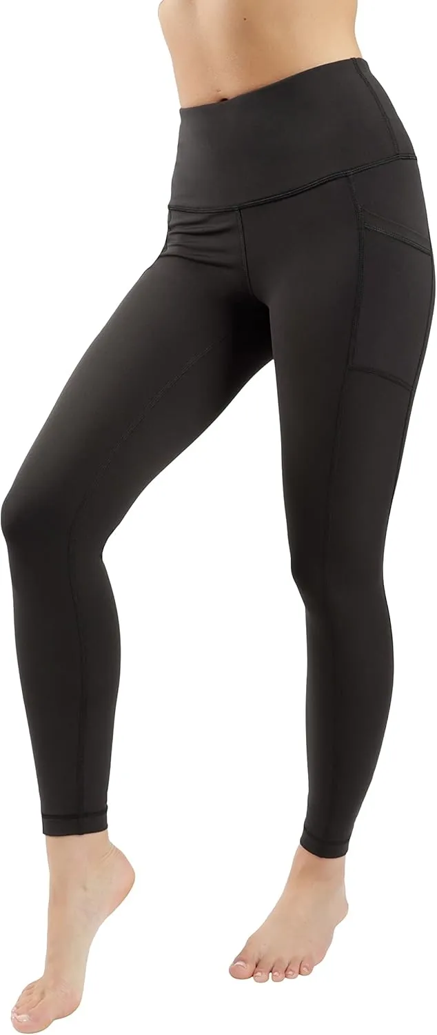 90 Degree By Reflex High Waist Tummy Control Interlink Squat Proof Ankle Length Leggings