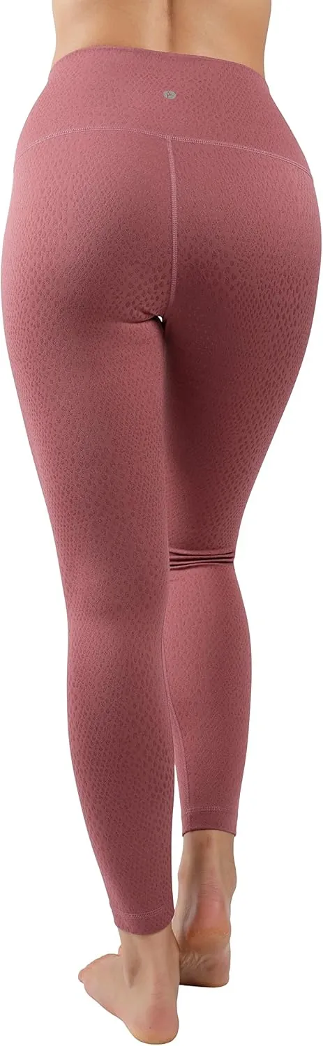 90 Degree By Reflex High Waist Tummy Control Squat Proof Ankle Length Printed Leggings