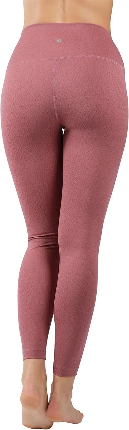 90 Degree By Reflex High Waist Tummy Control Squat Proof Ankle Length Printed Leggings