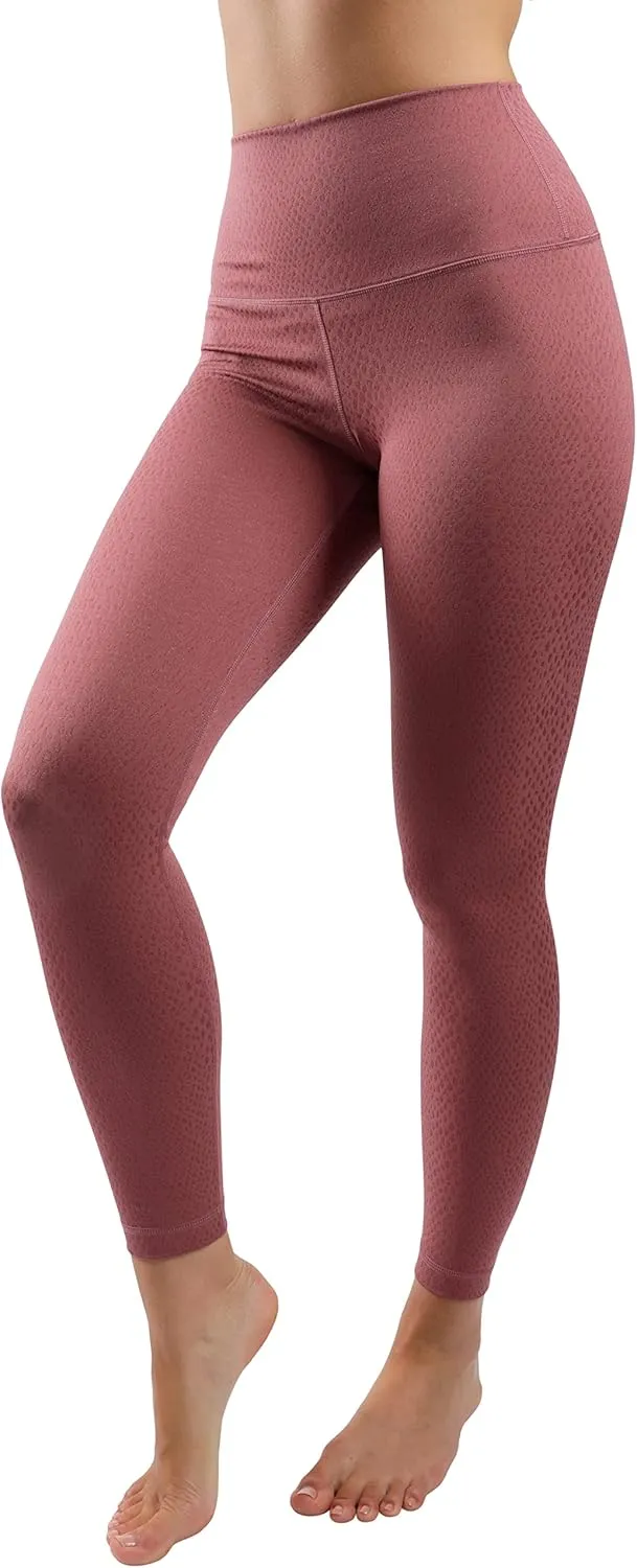90 Degree By Reflex High Waist Tummy Control Squat Proof Ankle Length Printed Leggings