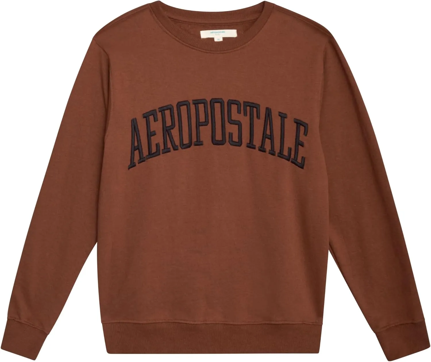 AEROPOSTALE Boys' Sweatshirt - Kids' Fleece Long Sleeve Crewneck Pullover - Youth Pullover Sweatshirt for Boys (8-16)