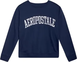 AEROPOSTALE Boys' Sweatshirt - Kids' Fleece Long Sleeve Crewneck Pullover - Youth Pullover Sweatshirt for Boys (8-16)