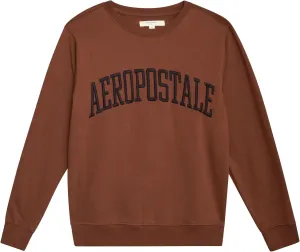 AEROPOSTALE Boys' Sweatshirt - Kids' Fleece Long Sleeve Crewneck Pullover - Youth Pullover Sweatshirt for Boys (8-16)