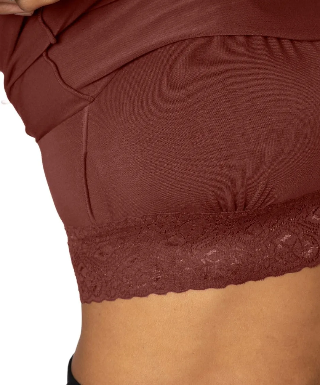 AnaOno Camisole with Pocketed Shelf Bra for Breast Forms - Pocketed Post Mastectomy Modal Camisole - Suitable for Everyday