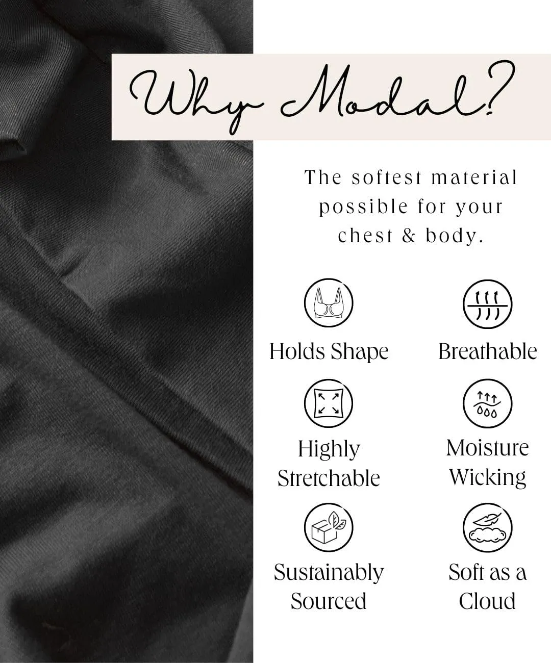 AnaOno Camisole with Pocketed Shelf Bra for Breast Forms - Pocketed Post Mastectomy Modal Camisole - Suitable for Everyday
