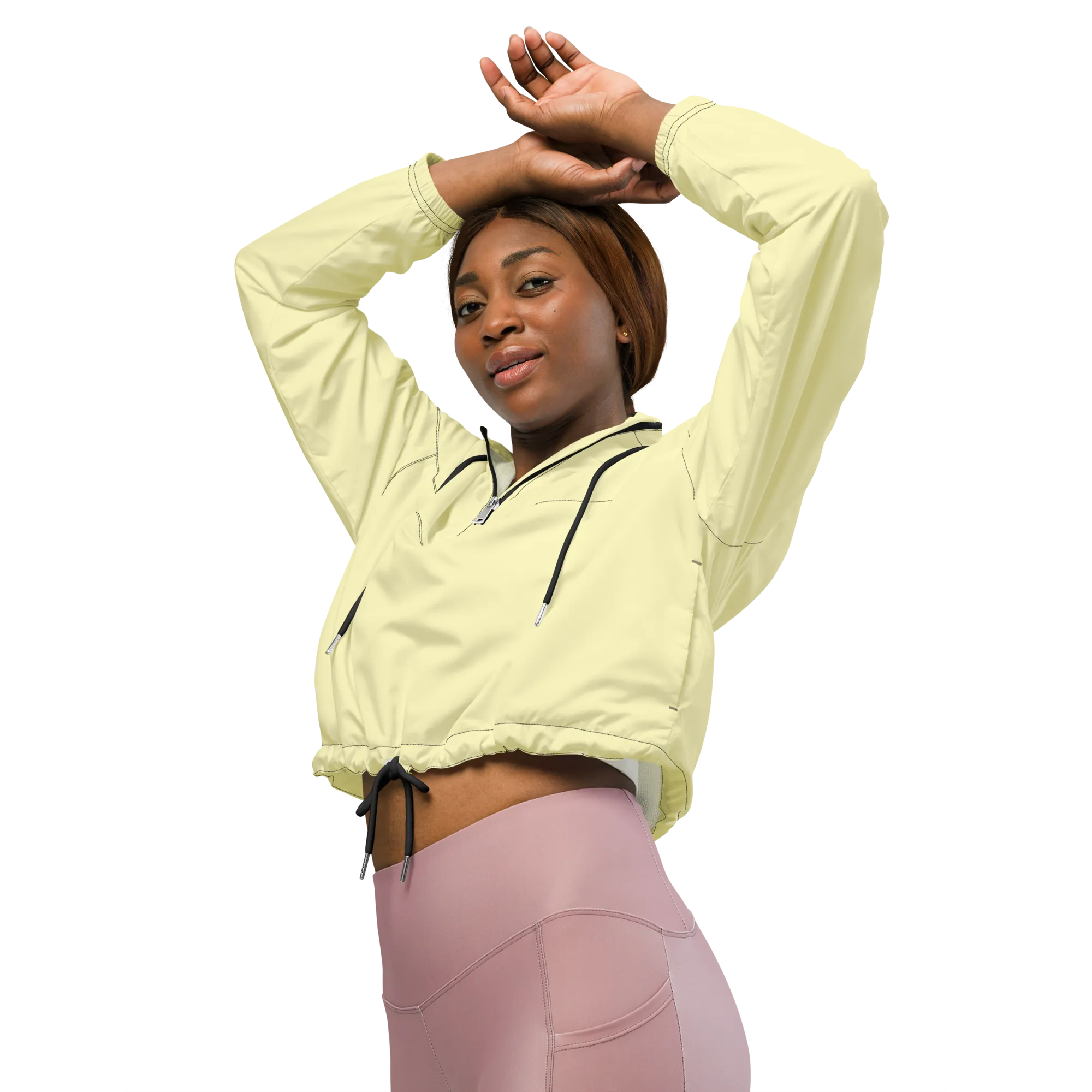 Be Ye AWARE AS Ladies Cropped Windbreakers