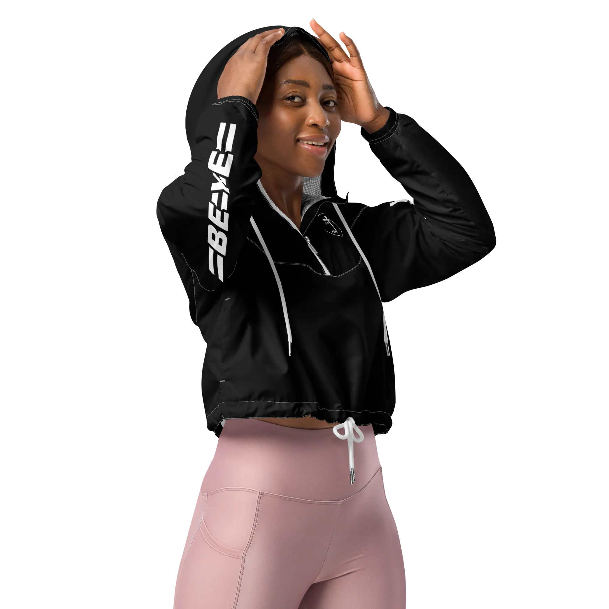 Be Ye AWARE AS Ladies Cropped Windbreakers