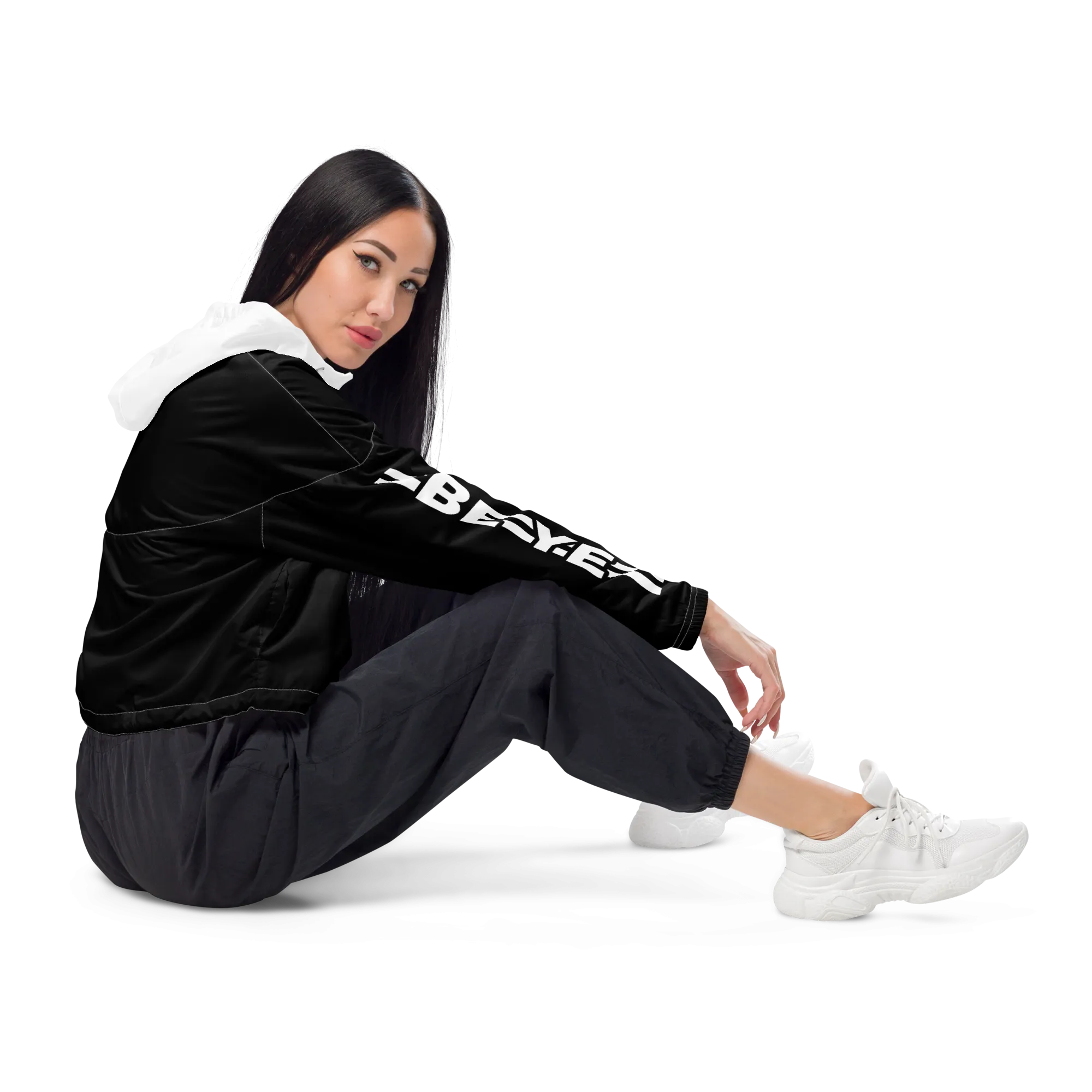 Be Ye AWARE AS Ladies Cropped Windbreakers