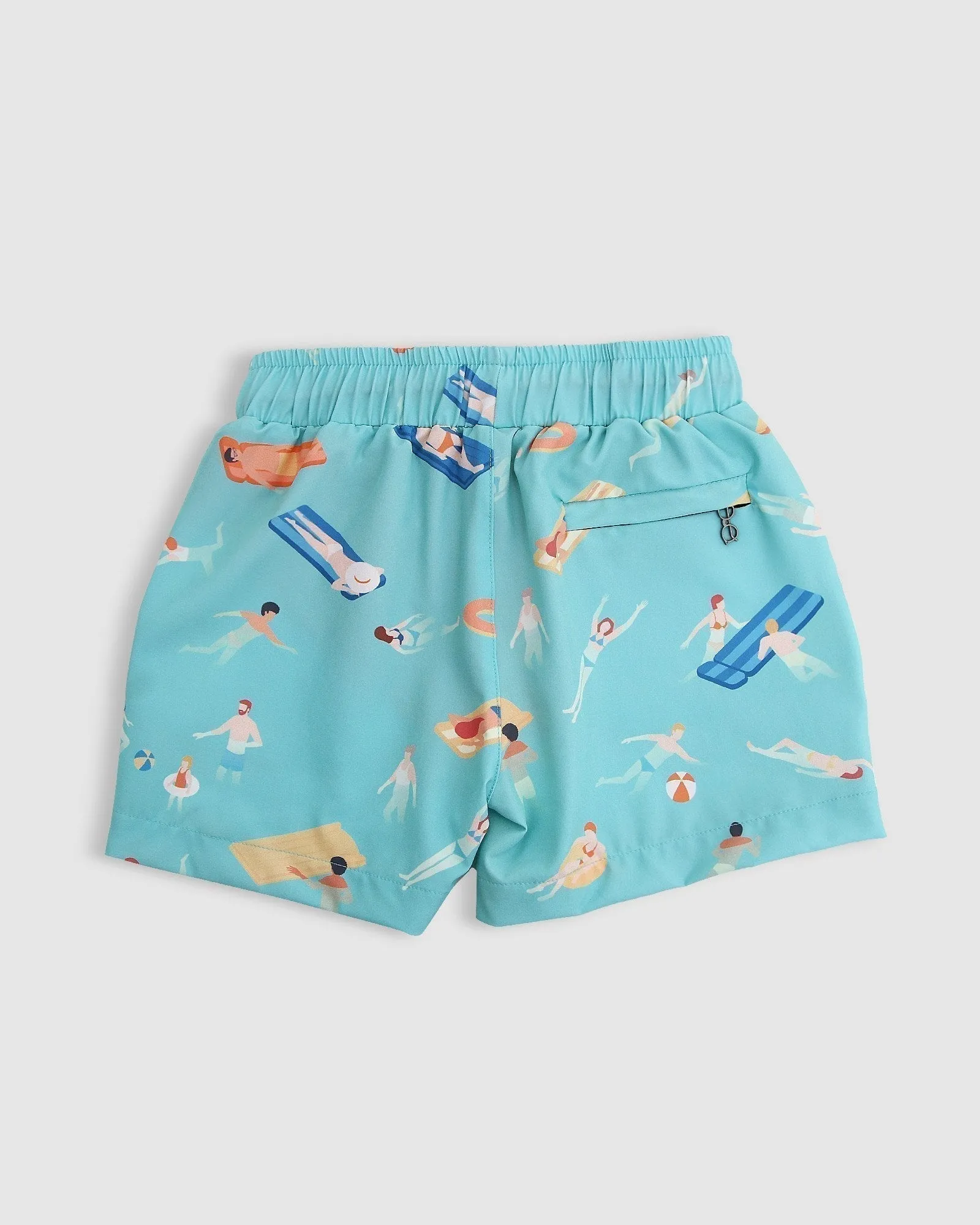 Boy's Tailored Swim Shorts - Cabana Boy