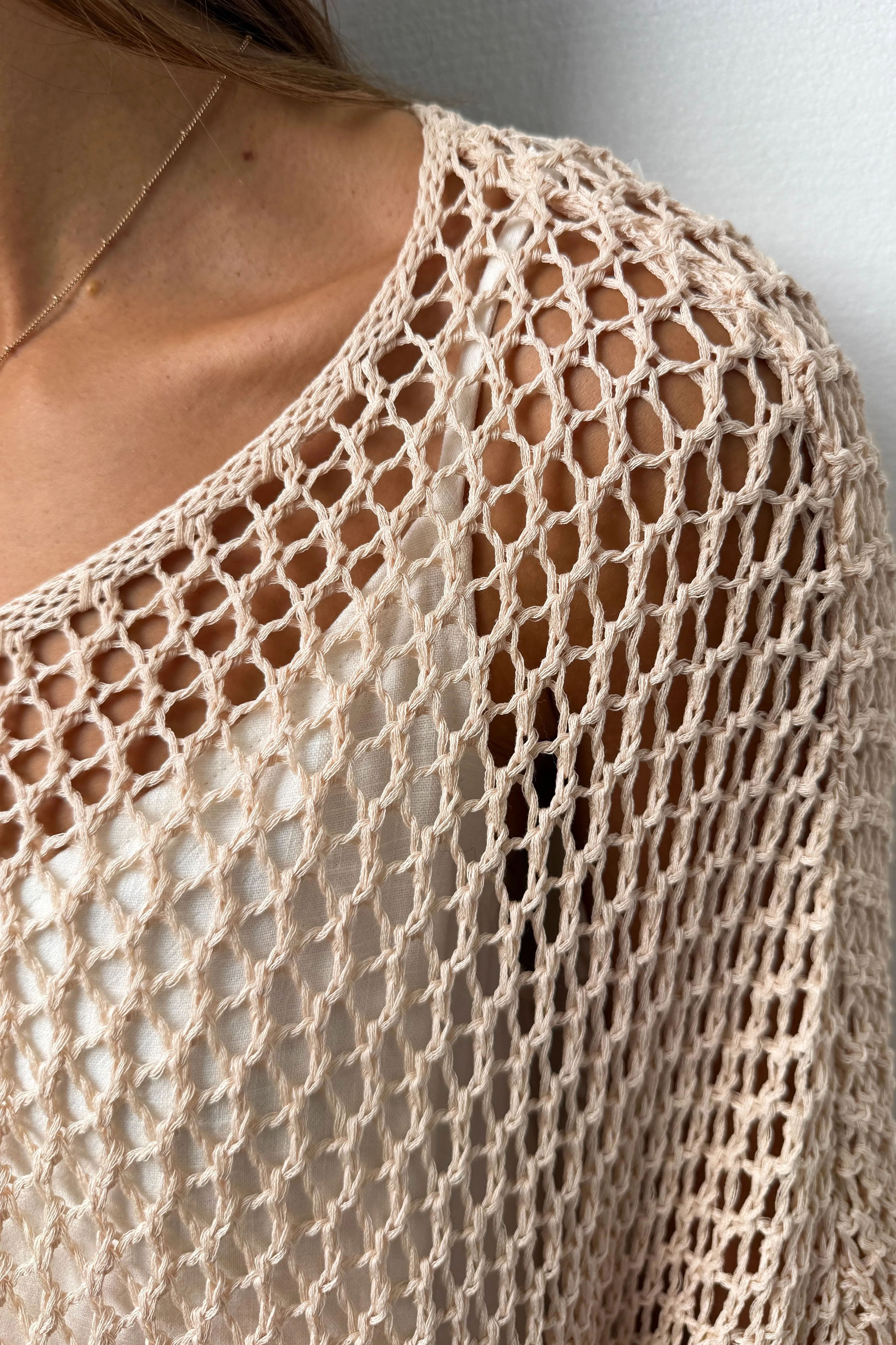 Carrie Crochet Top