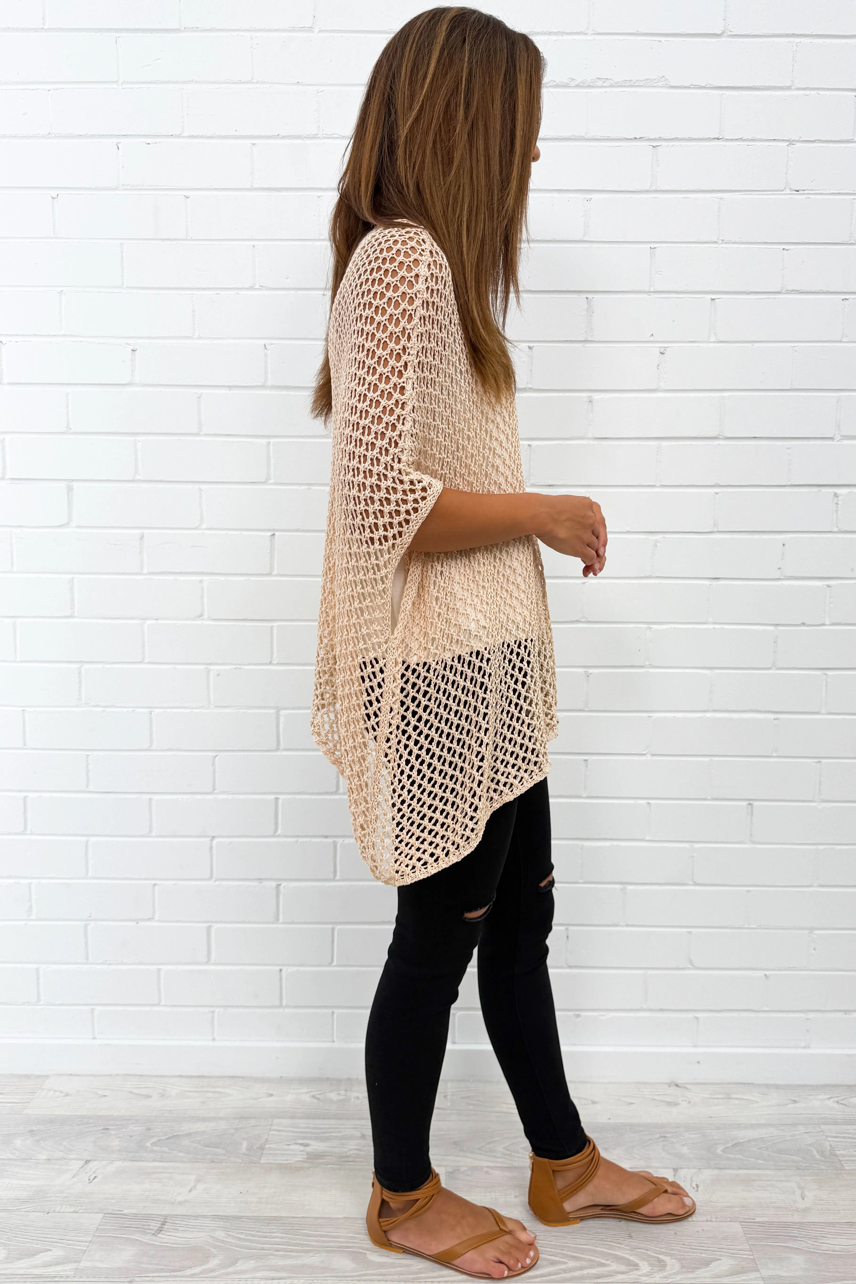 Carrie Crochet Top