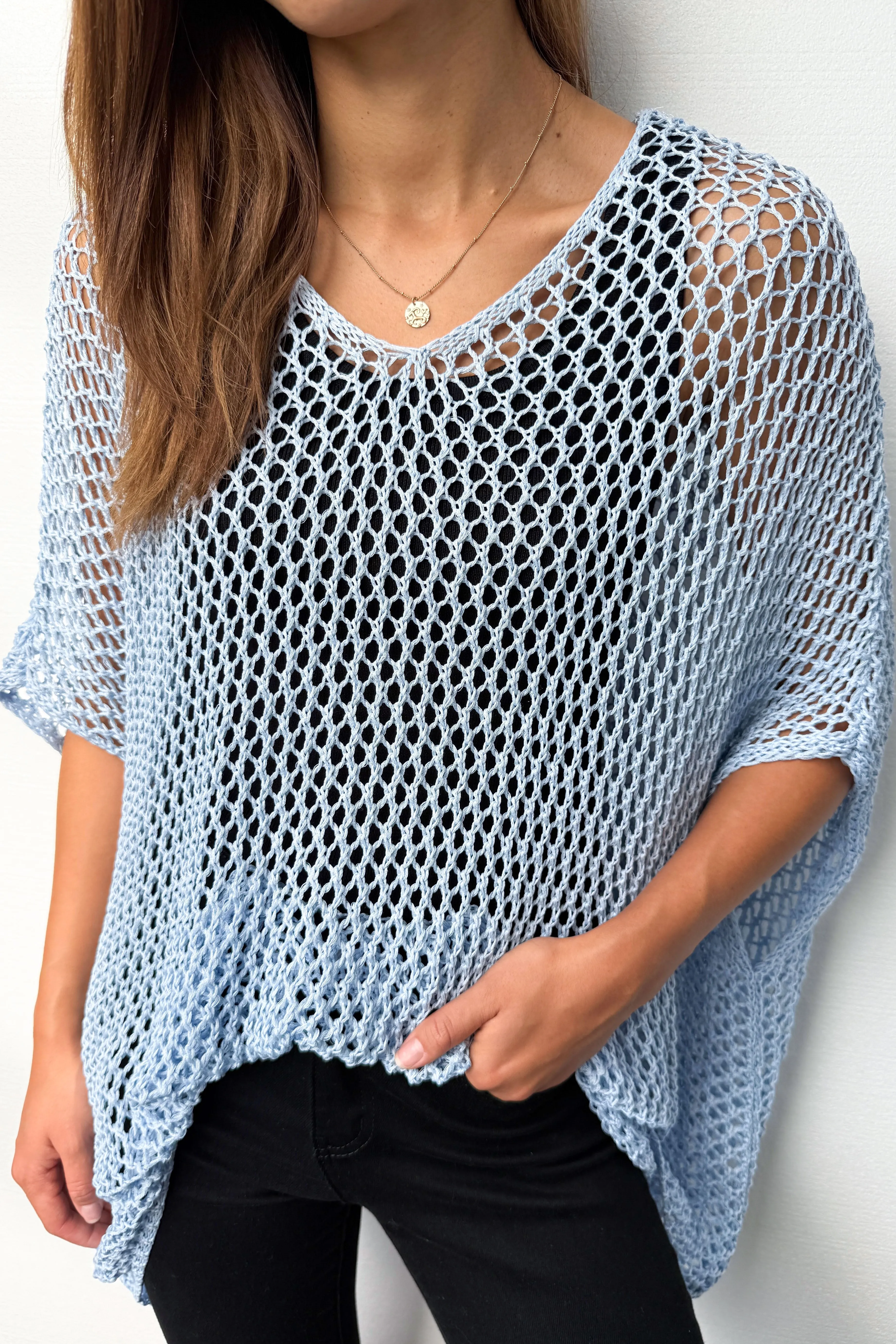 Carrie Crochet Top