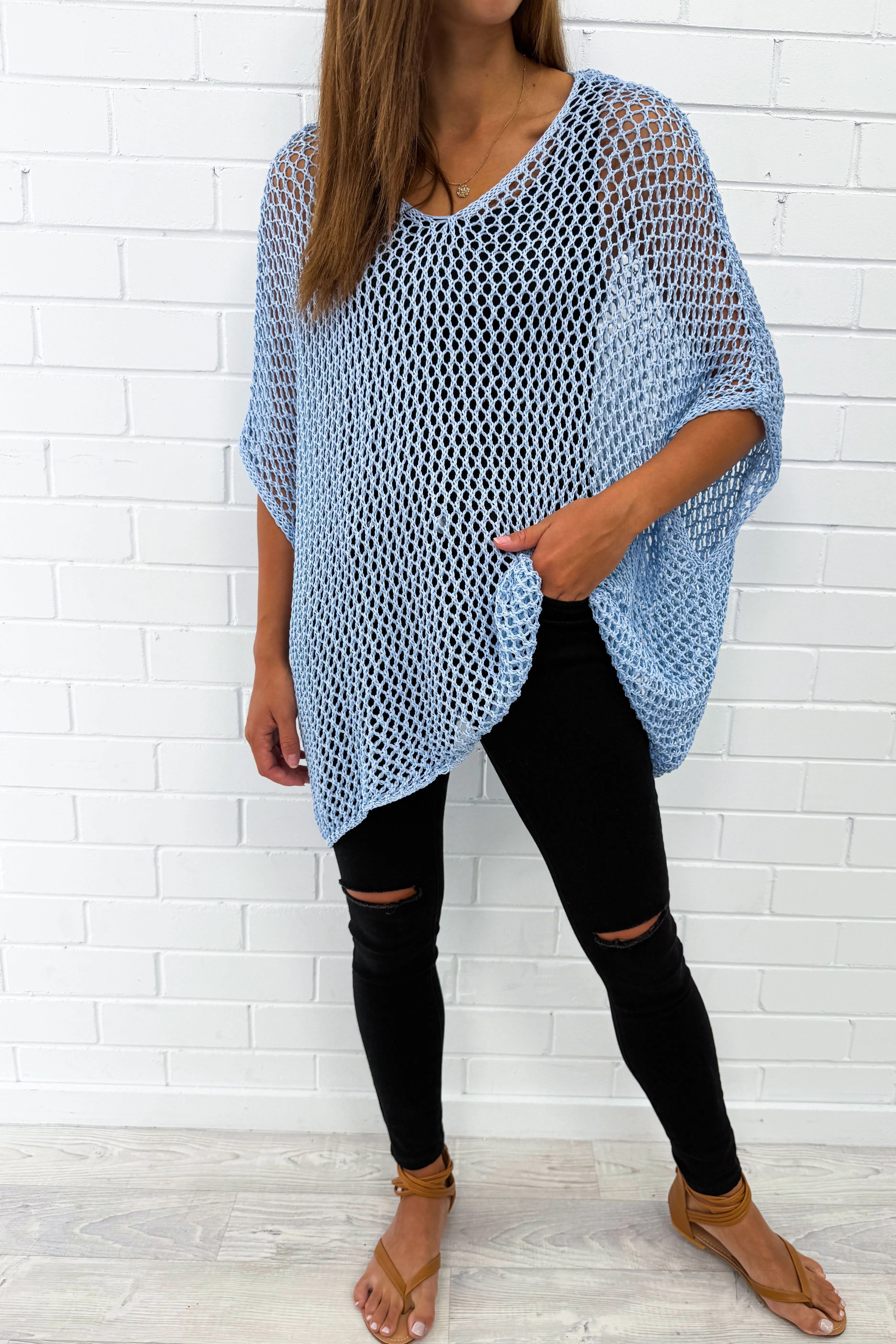 Carrie Crochet Top