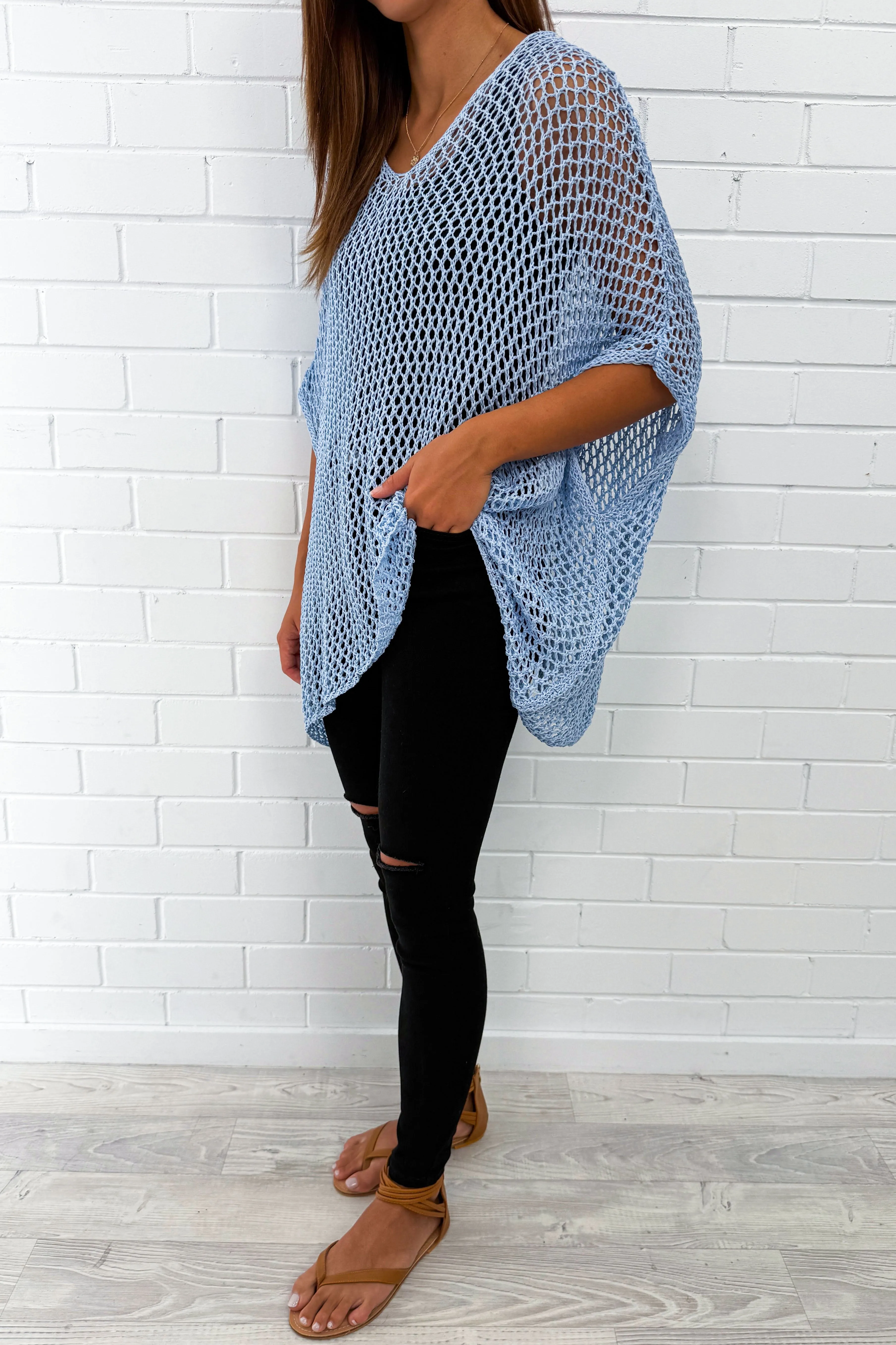 Carrie Crochet Top