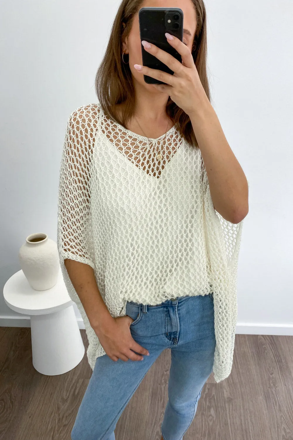 Carrie Crochet Top