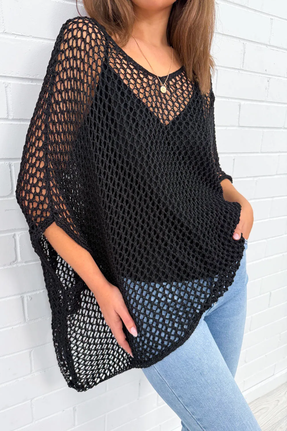 Carrie Crochet Top