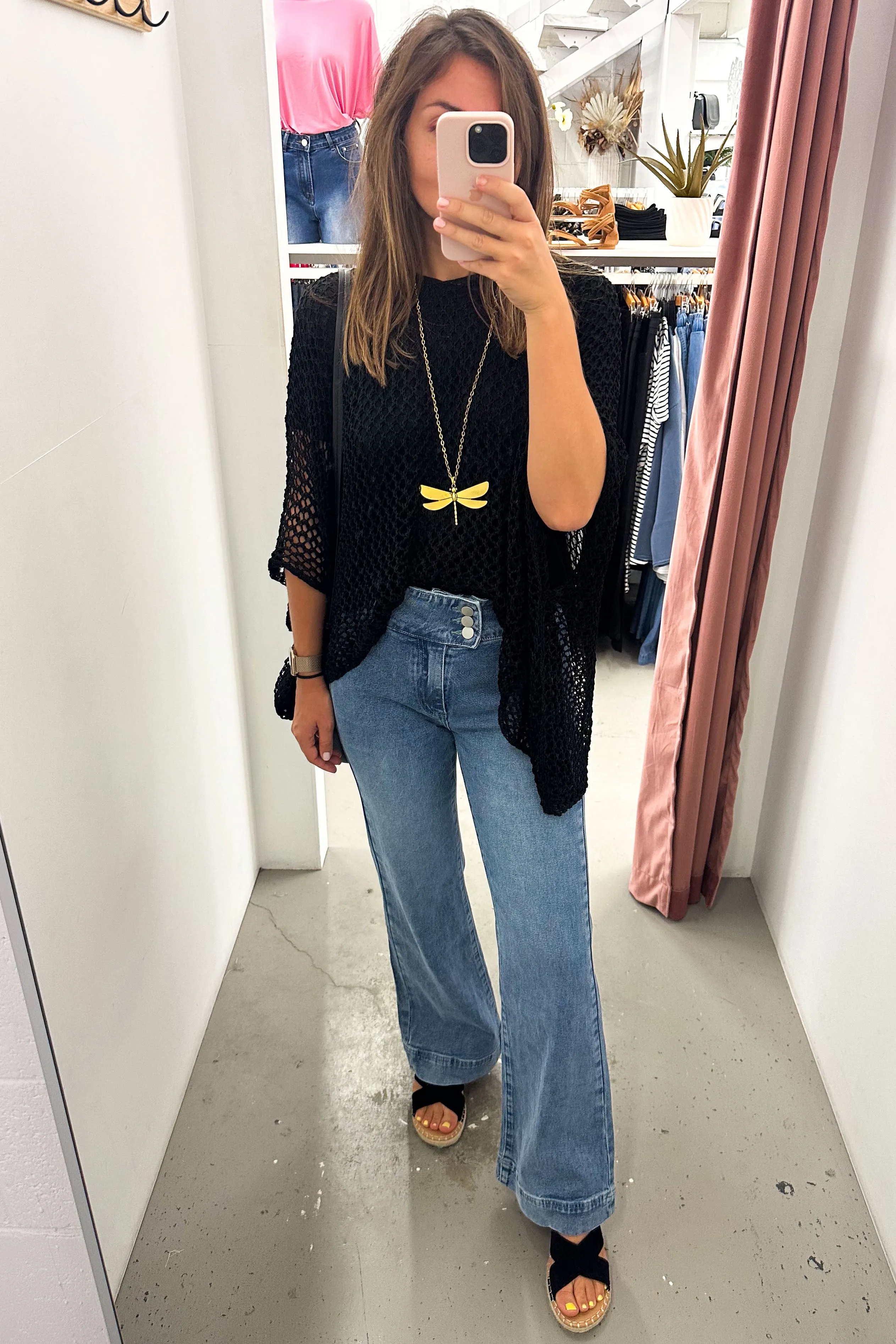 Carrie Crochet Top