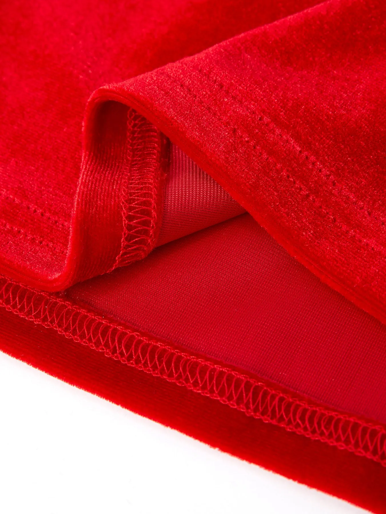 Christmas Red Velvet Girls Dress