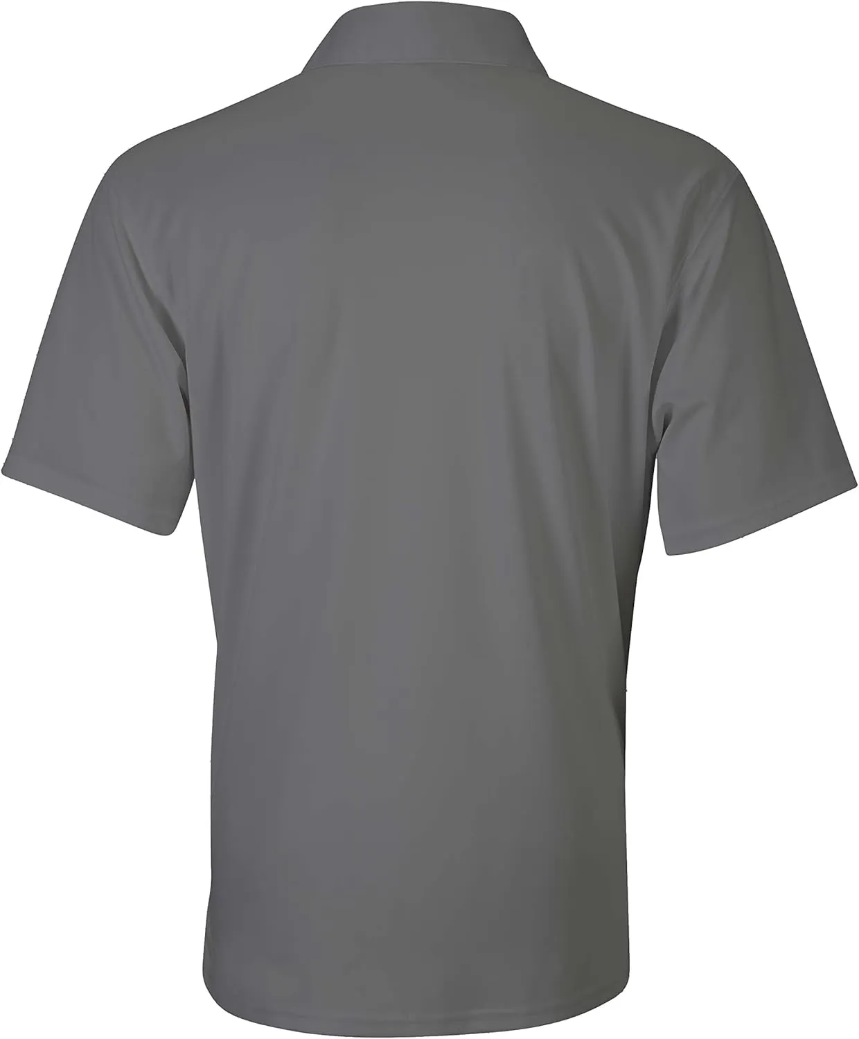 Denali Men's Golf Polo UPF 50  Short Sleeve Shirt, Quick Dry Activewear, Lightweight UV Protection