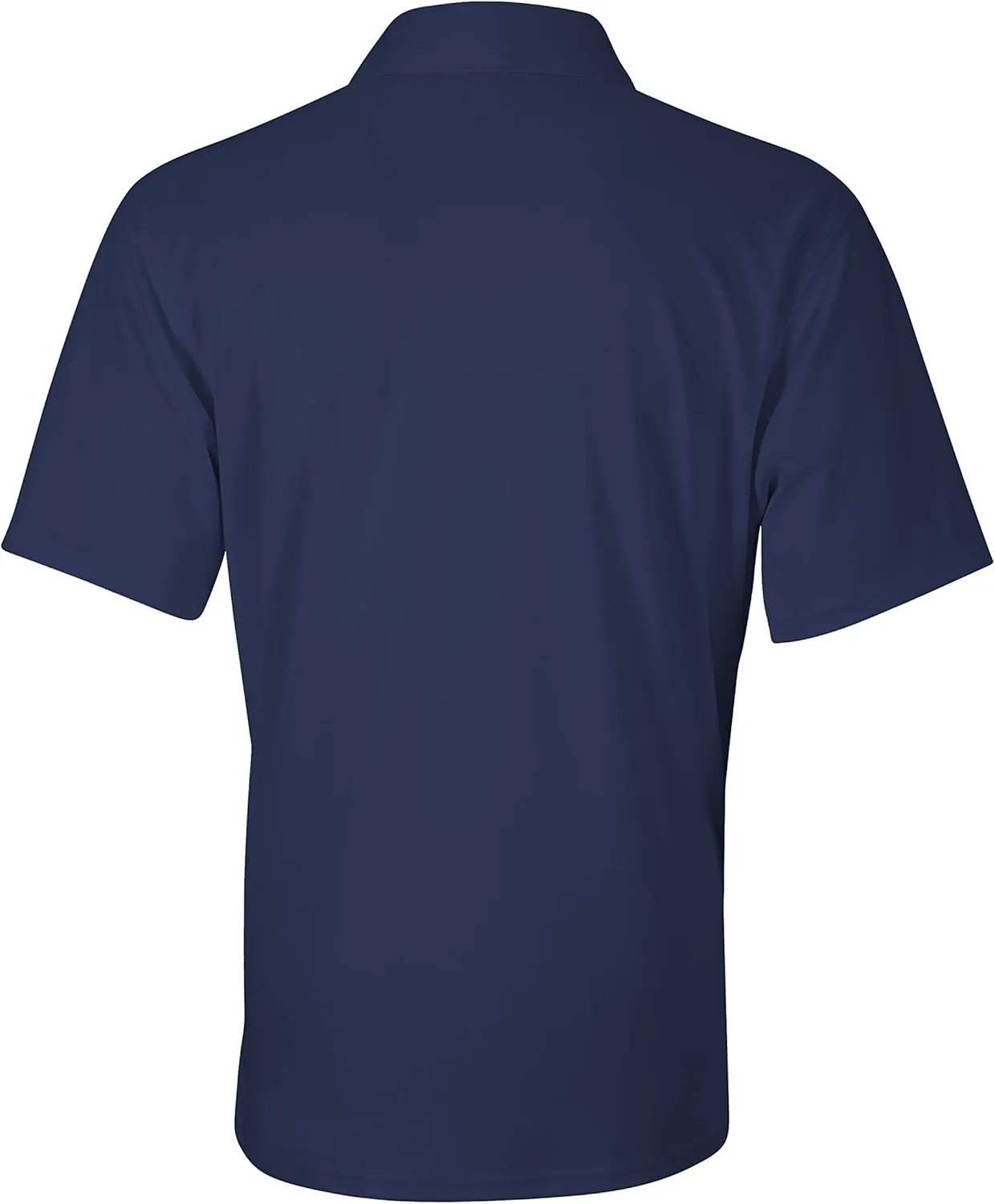 Denali Men's Golf Polo UPF 50  Short Sleeve Shirt, Quick Dry Activewear, Lightweight UV Protection