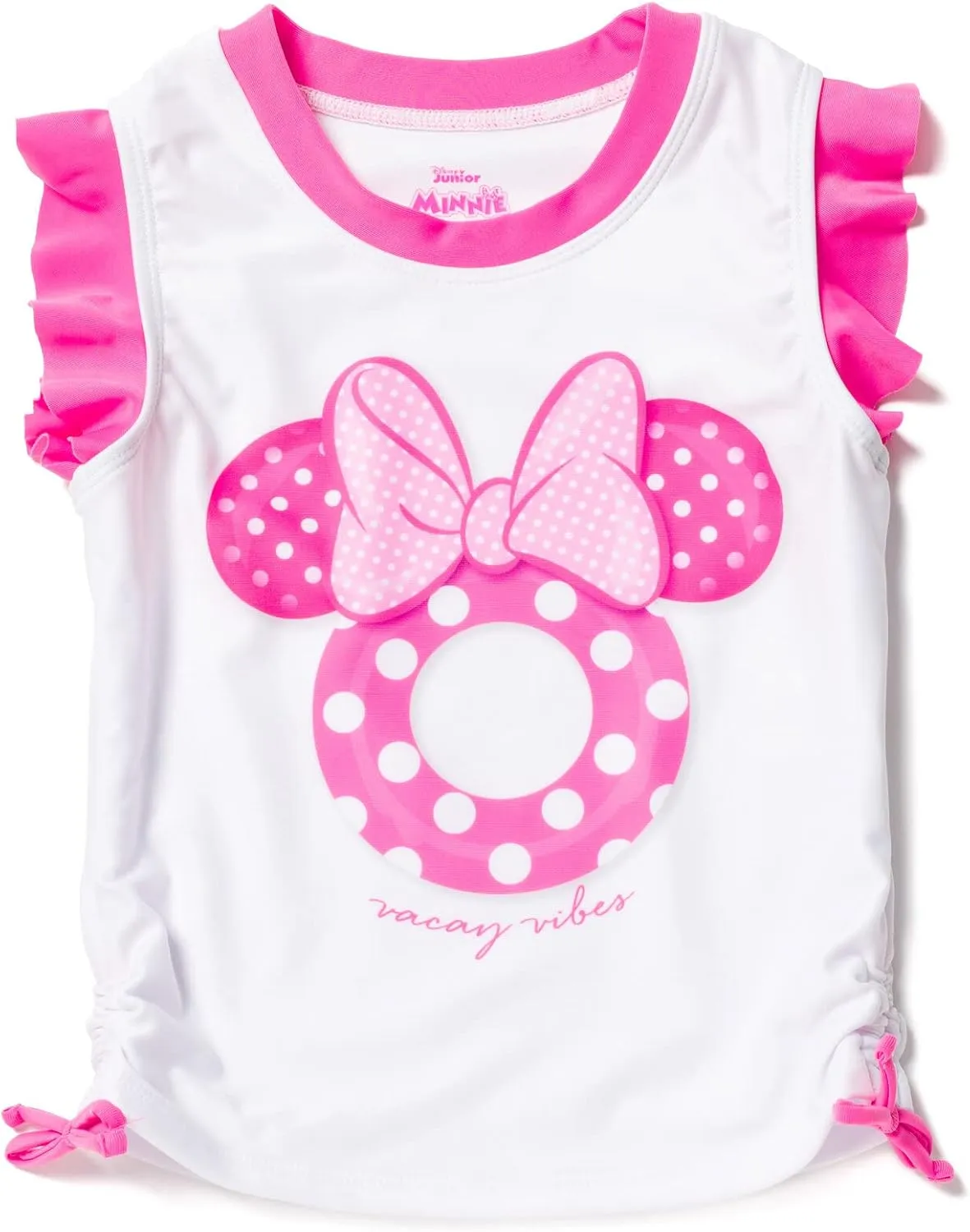 Disney Minnie Mouse Racerback Tankini Top and Bikini Bottom Swim Set Infant to Big Kid