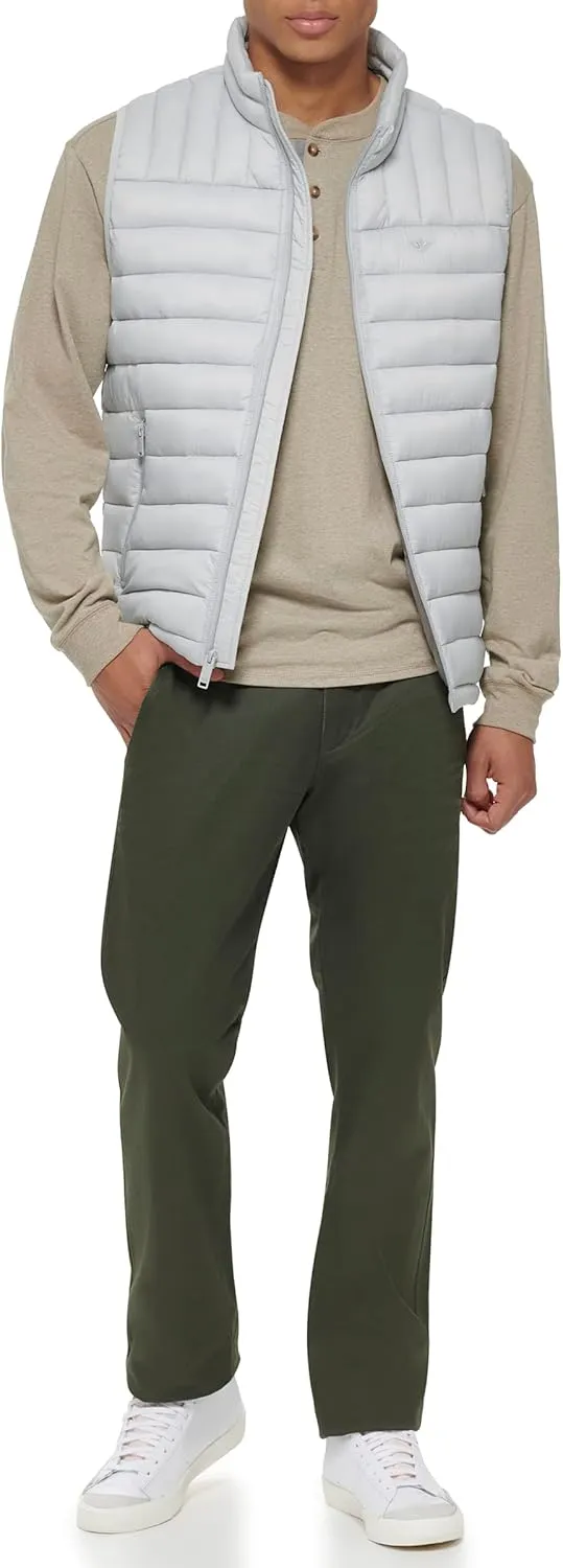 Dockers Men's Classic Ultra Loft Packable Puffer Vest