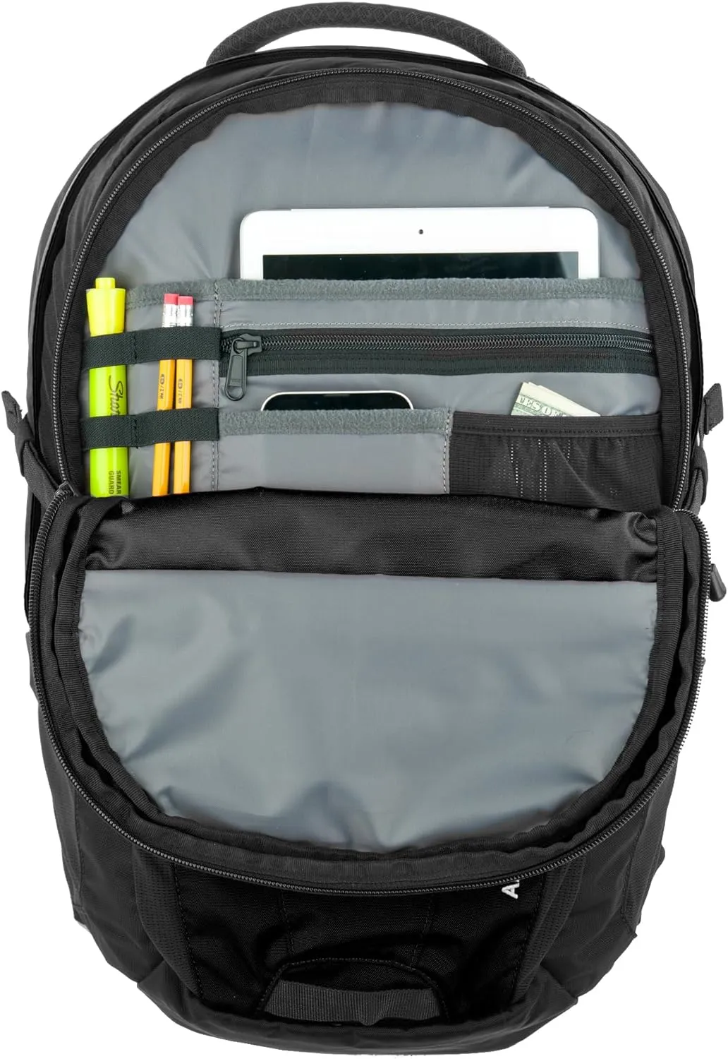 Eddie Bauer Adventurer Backpack with Organization Compartments and Hydration/Laptop Compatible Sleeve, Women's Adeventurer-Black, 30L