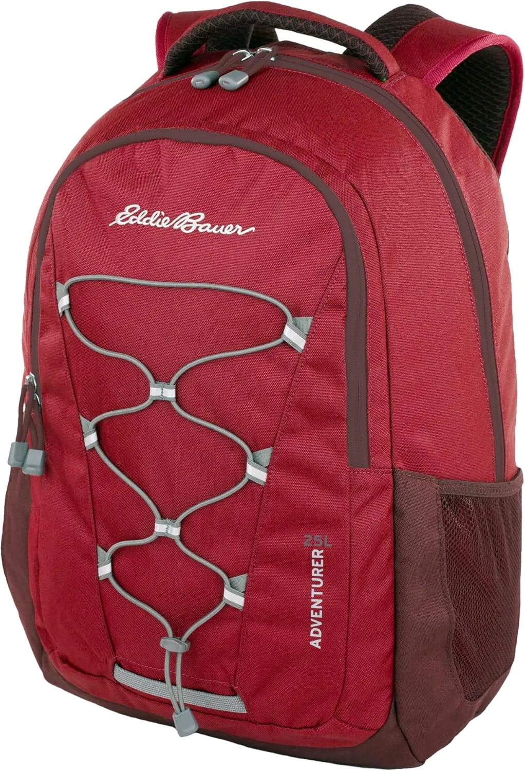 Eddie Bauer Backpack with Organization Compartments and Hydration/Laptop Compatible Sleeve, Adventurer-Dark Berry, 25L