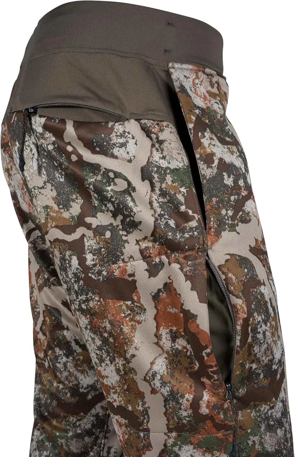 First Lite Mens Origin Pant - Lightweight Fleece Camo Hunting Pants