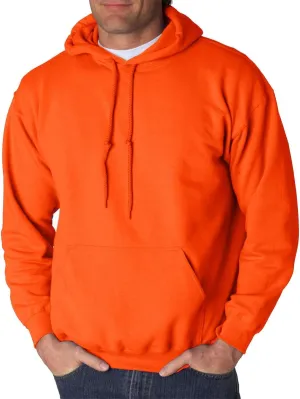 Gildan 18500 Heavyweight Blended Hooded Pullover Sweatshirt , Size: Medium, Color: Orange