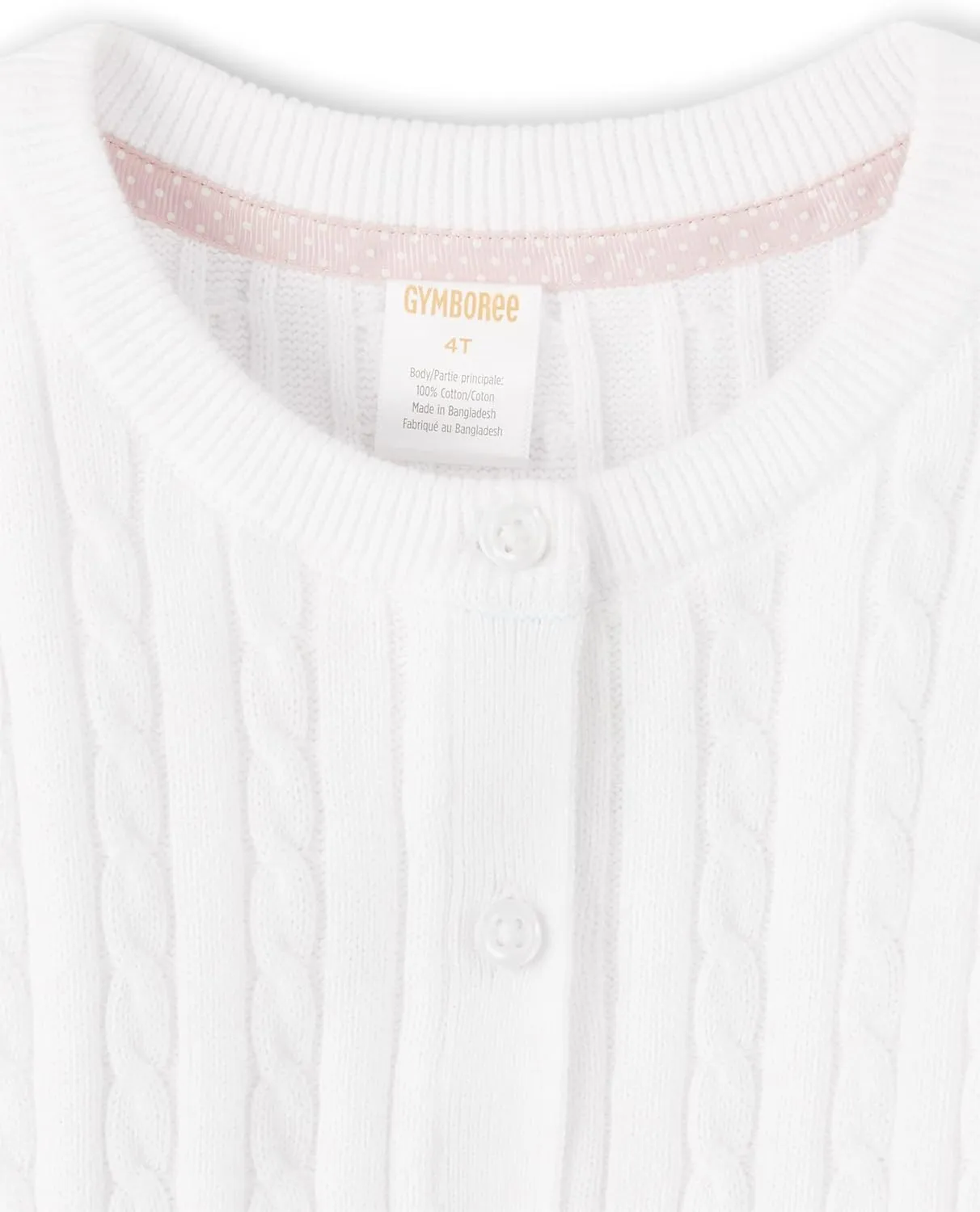 Gymboree Girls' and Toddler Long Sleeve Button Front Cardigan