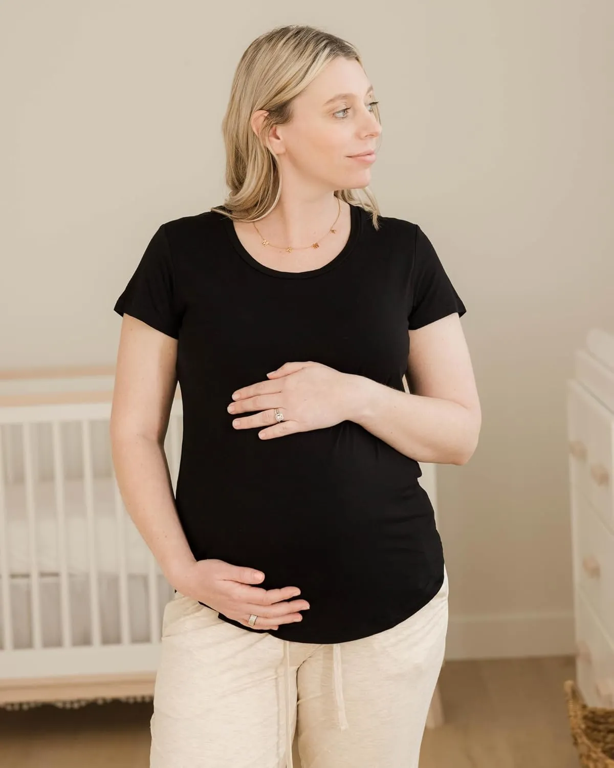 Kindred Bravely Everyday Maternity & Nursing T-Shirt | Maternity & Nursing Tops for Breastfeeding