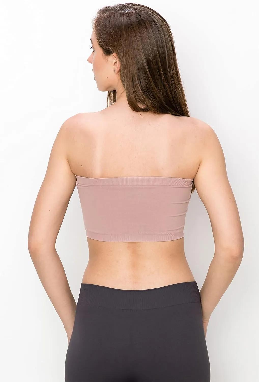 Kurve Seamless Mini Bandeau Tube top - UV Protective Fabric, Rated UPF 50 , Made in USA