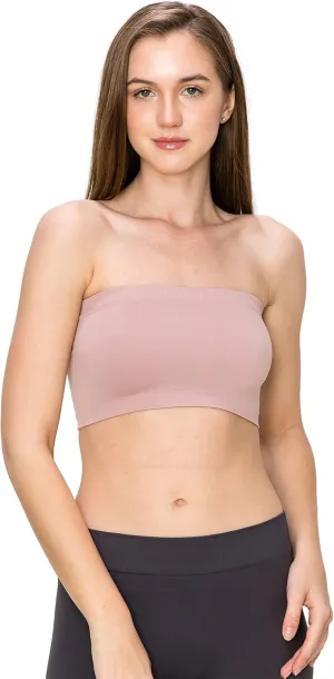 Kurve Seamless Mini Bandeau Tube top - UV Protective Fabric, Rated UPF 50 , Made in USA