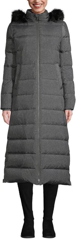 Lands' End Women's Down Maxi Winter Coat