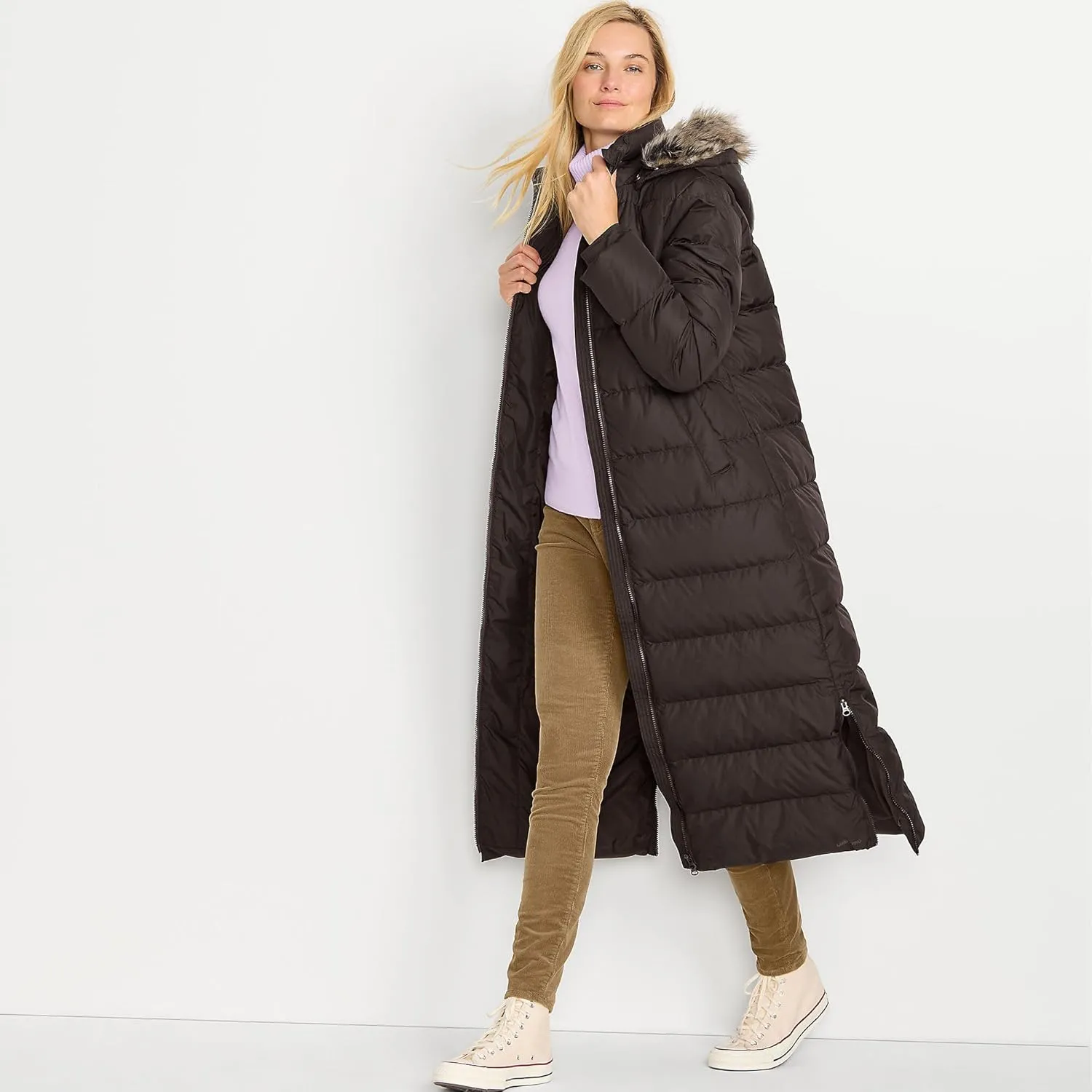 Lands' End Women's Down Maxi Winter Coat