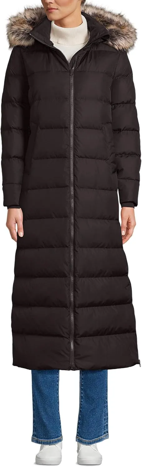 Lands' End Women's Down Maxi Winter Coat