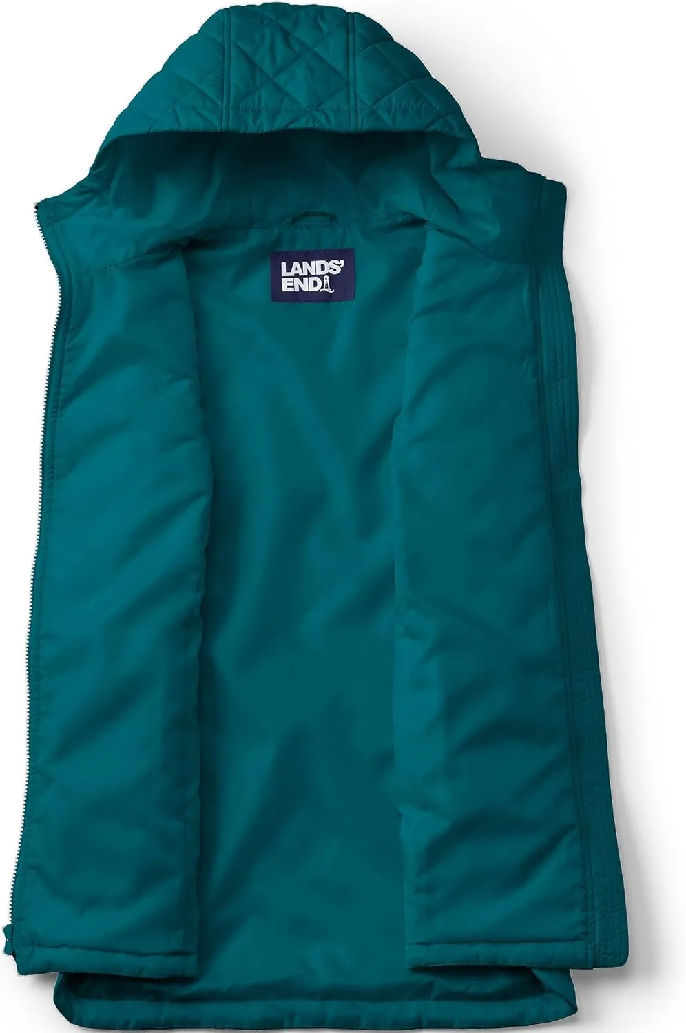 Lands' End Women's FeatherFree Insulated Hooded Vest
