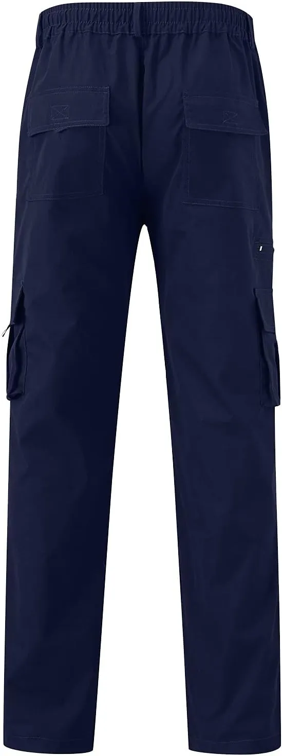 LCMTWX Mens Athletic Pants Men Sport Casual Elastic Joggings Pockets Baggy Men's Casual Pants Sweat Pants for Mens White