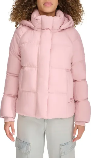Levi's Women's Cloud Puff Hooded Puffer Jacket