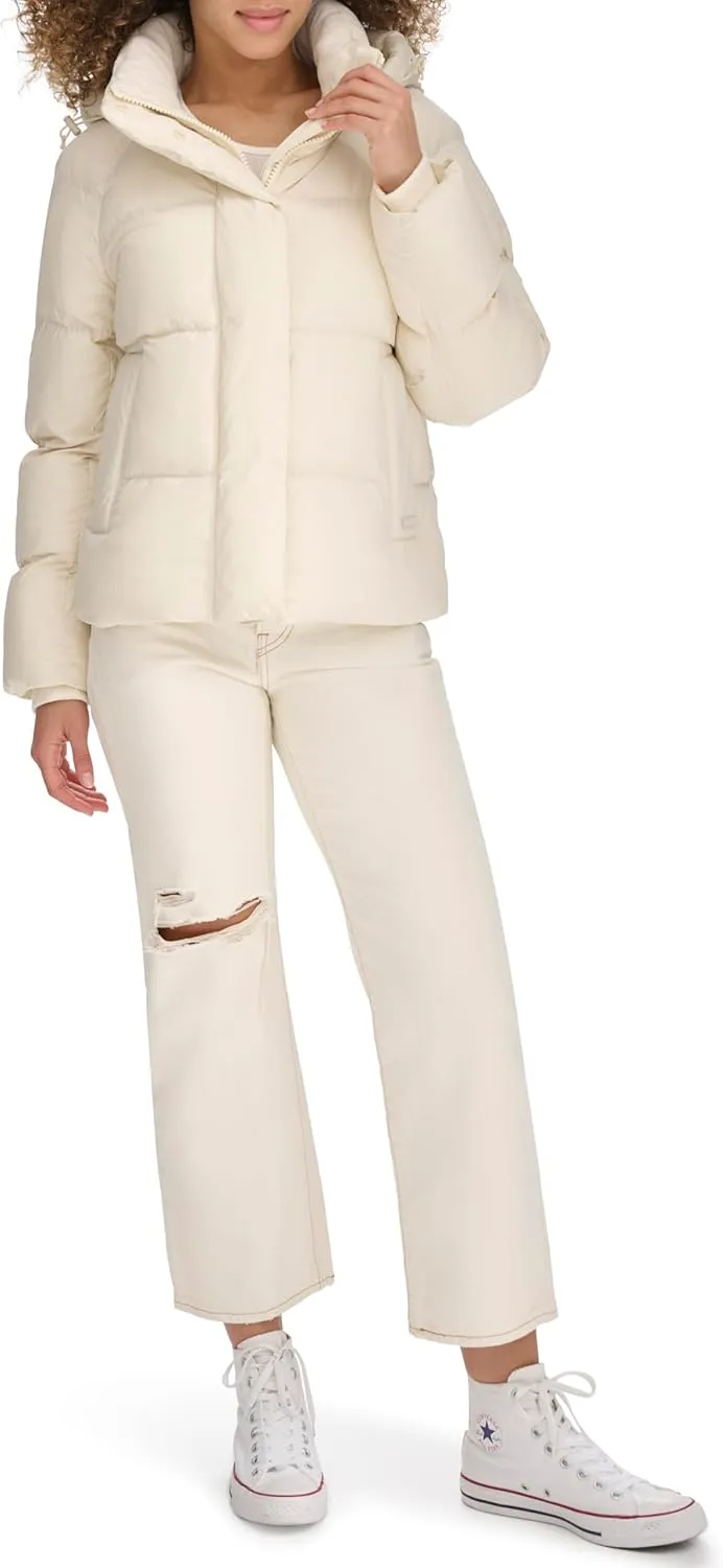 Levi's Women's Cloud Puff Hooded Puffer Jacket