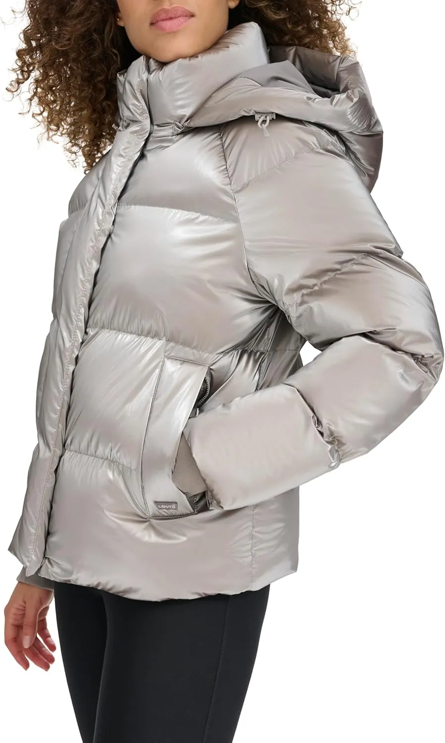Levi's Women's Cloud Puff Hooded Puffer Jacket