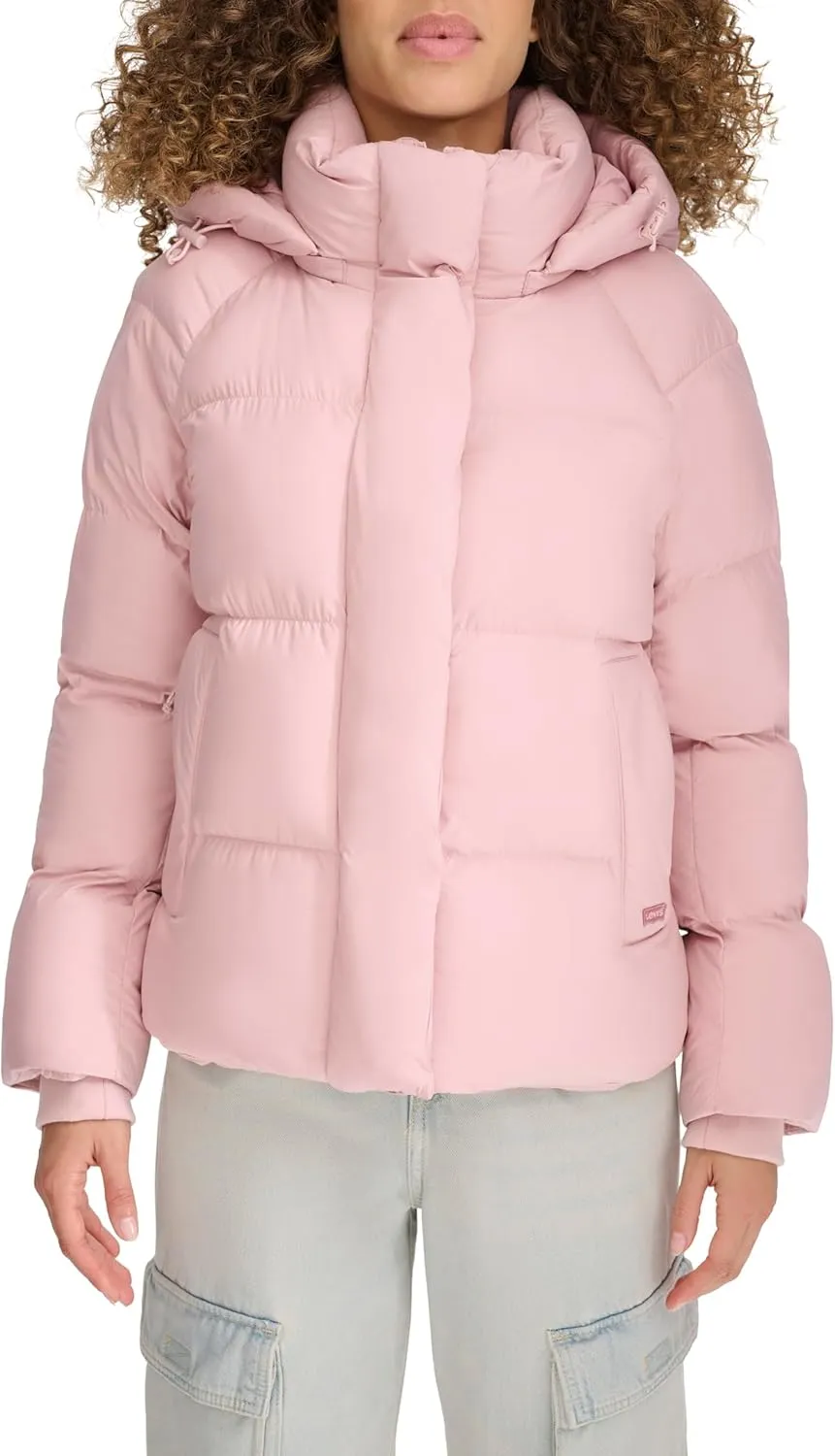 Levi's Women's Cloud Puff Hooded Puffer Jacket