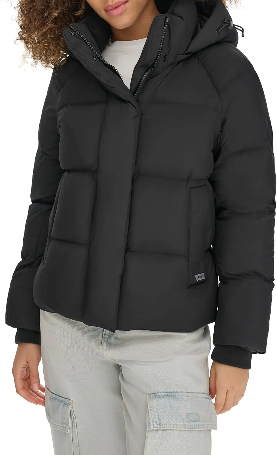 Levi's Women's Cloud Puff Hooded Puffer Jacket