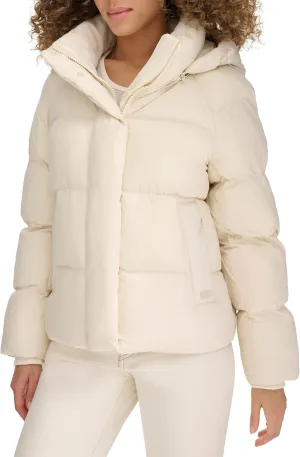 Levi's Women's Cloud Puff Hooded Puffer Jacket
